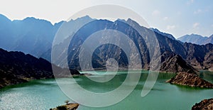 Hatta mountain lake view