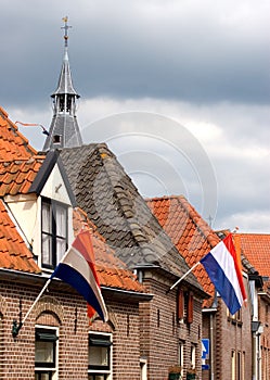Hattem town on Queen's Day