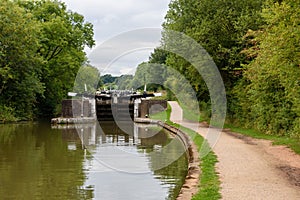 Hatton locks on the Grand Union Canal