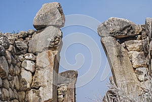 Hattusha the capital of the Hittites and its wall reliefs
