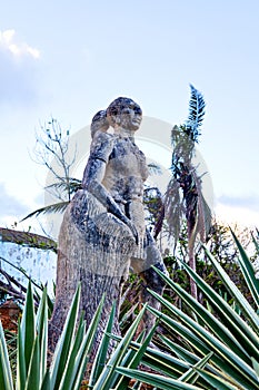 Hatuey statue in Baracoa / Cuba