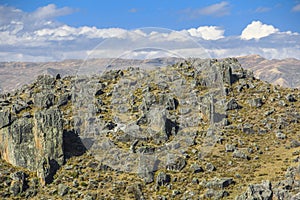 Hatun Machay stone forest Huaraz Peru