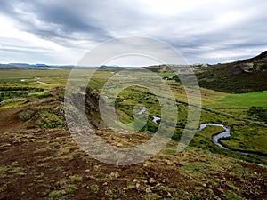 Haukadalur valley, Iceland