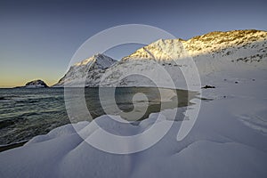 Haukland beach, Norway