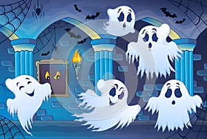 Haunted castle interior theme 4