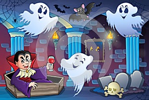 Haunted castle interior theme 7