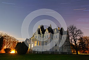 Haunted castle - long exposure