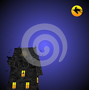 Haunted firehall and its friends.... photo