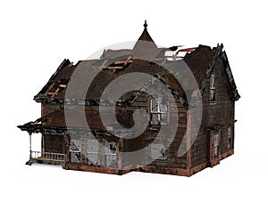 Haunted House Isolated