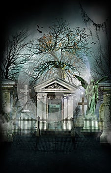 Haunted New Orleans Cemetery