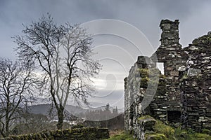 Haunting remains of Arichonan Township in Scotland.