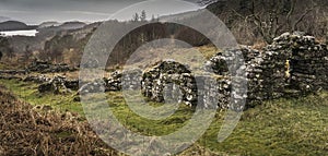 Haunting remains of Arichonan Township in Scotland.