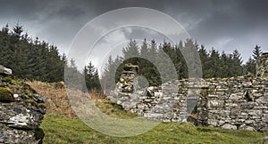 Haunting remains of Arichonan Township in Scotland.