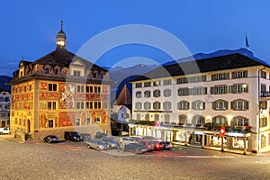 Hauptplatz, Schwyz, Switzerland photo