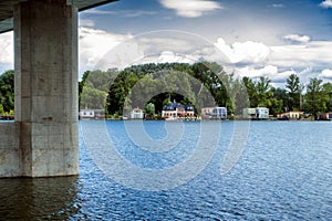 Hausboats on the Danube