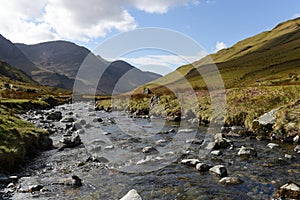 Hause Gill and Honister Pass