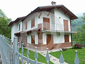 Hause on the mountain