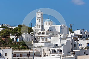 Hauses of Milos island, Greece. Travel.