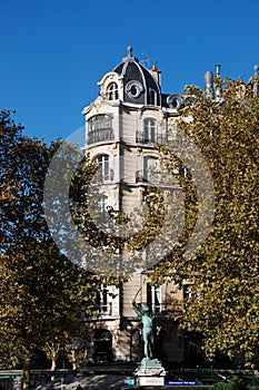 Haussmann's architecture in Paris