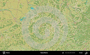 Haute-Marne, France. OpenStreetMap Humanitarian photo