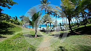 Havaizinho Beach At Itacare In Bahia Brazil. Tourism Landscape.