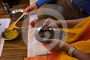 Havan Homa Hindu Wedding Traditional Ritual Ceremony