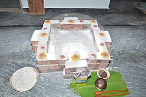 Havan kund puja in Hindu religion