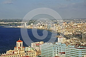 Havana coastline