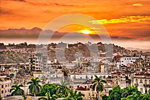 Havana sunset photo