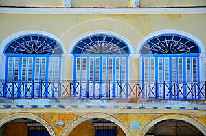 Havana vieja, old town, Cuba photo