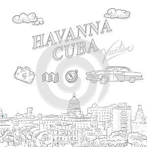 Havanna, Cuba, travel marketing cover