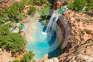 Havasu Falls in the Daytime