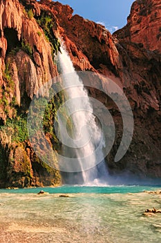 Havasu falls, Havasu Canyon, Supai, Grand Canyon, Arizona
