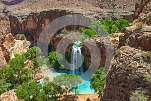 Havasu Falls Landscape Image