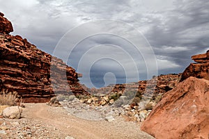 Havasupai Trail nesr Supai, Arizona.