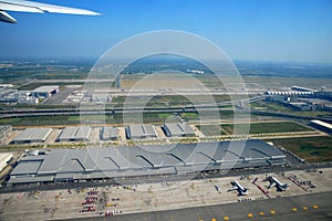 Have a bird's eye view of Bangkok airport