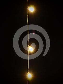 Lighting in the night