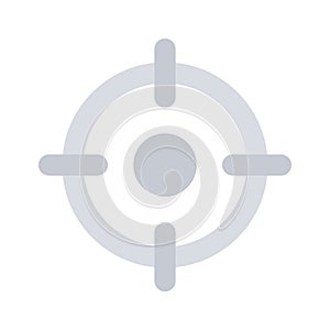 Have a look at this visually perfect icon of target, aim, objective vector design