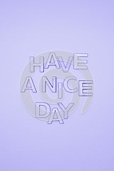 have a nice day background - illustration