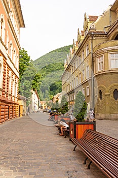 Have a seat at Brasov, in Romania.