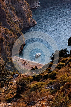 Butterfly Valley  Turkey Fethiye. photo