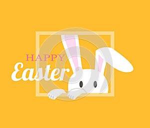 Have Yourself a Very Happy Easter. Easter Bunny Ears Vector