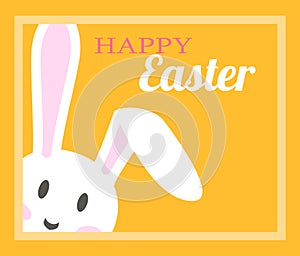 Have Yourself a Very Happy Easter. Easter Bunny Ears Vector