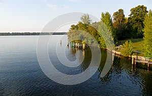 Havel river landscape at summer time