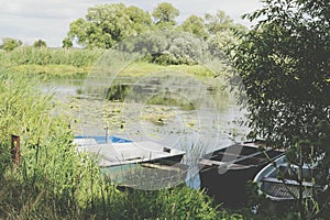Havel river at summer time