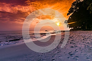 Havelock Island sunset