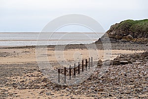 Haverigg beach is found at the mouth of the Duddon Estuary and has views over the Lake District