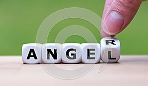 Having anger or being an angel?