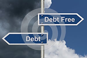 Having Debt versus being Debt Free