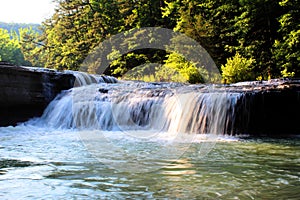 Haw Creek Falls Recreation Area in Arkansas